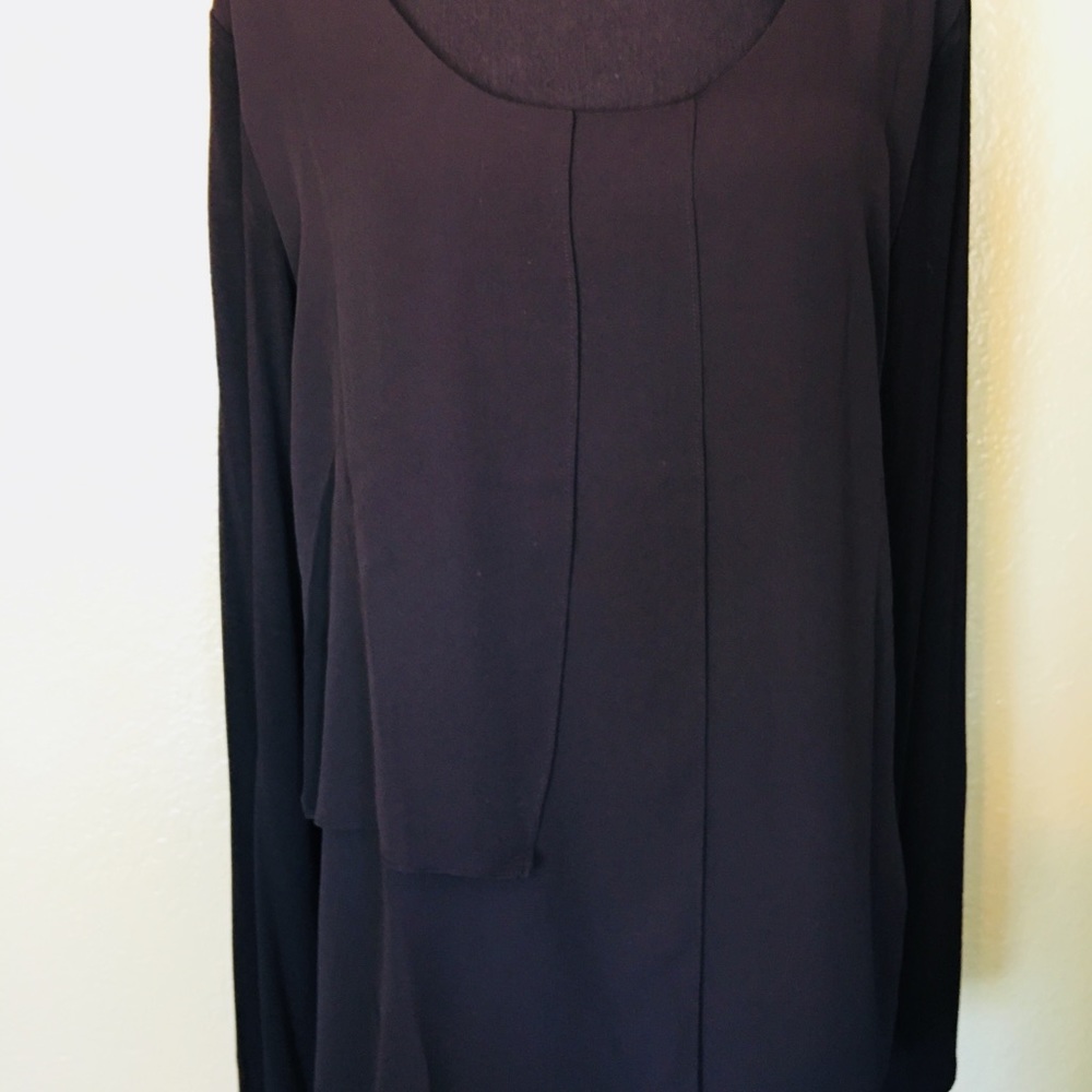 Black dress blouse